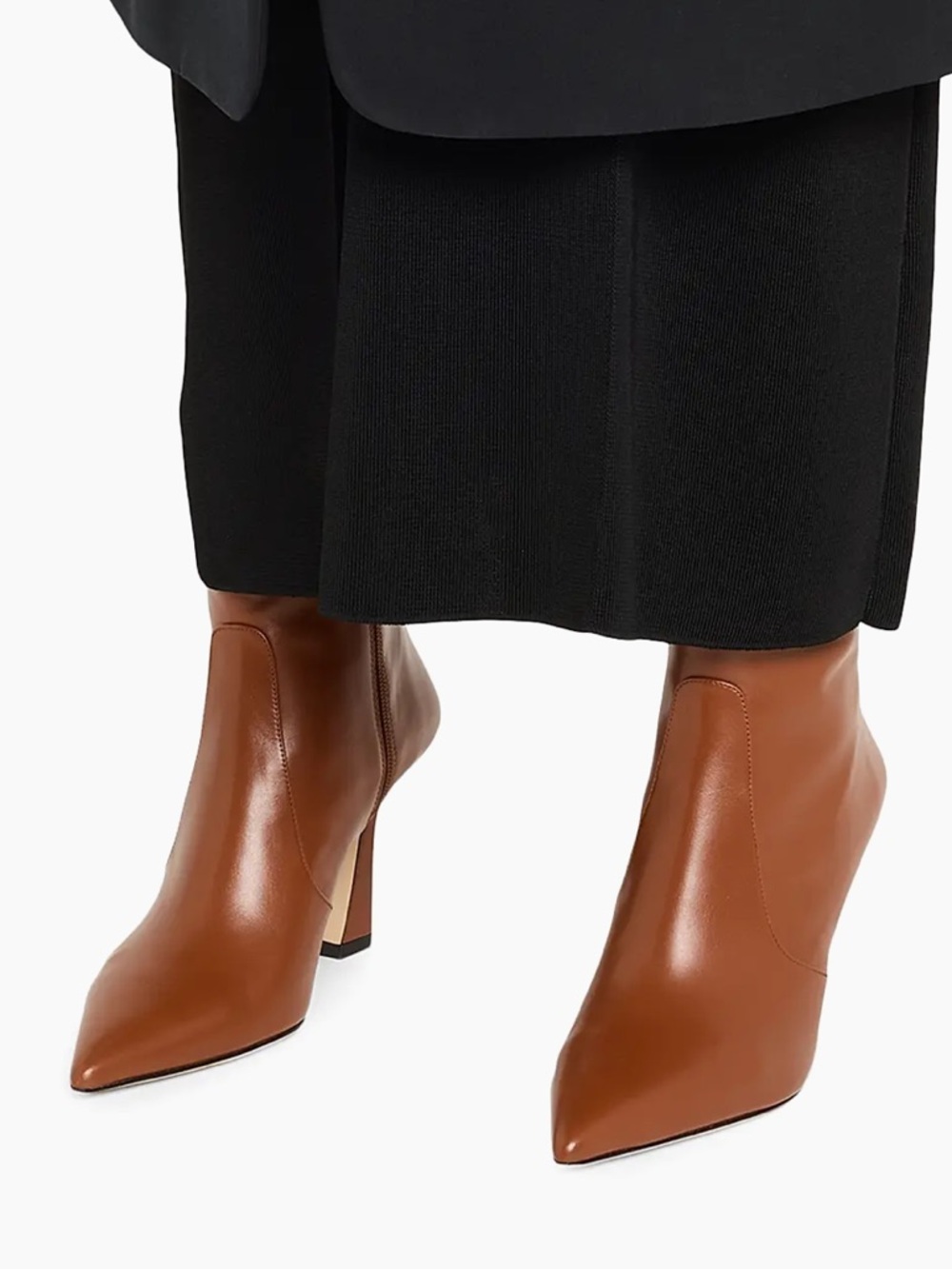 Stuart Weitzman Vinnie Zip Bootie 85 Luxe Saddle size 7.5 - Picture 3 of 13